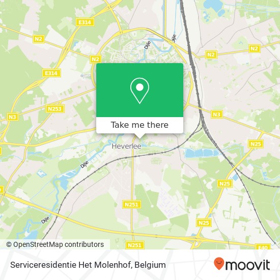 Serviceresidentie Het Molenhof map