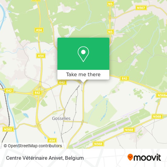 Centre Vétérinaire Anivet map
