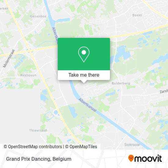 Grand Prix Dancing map