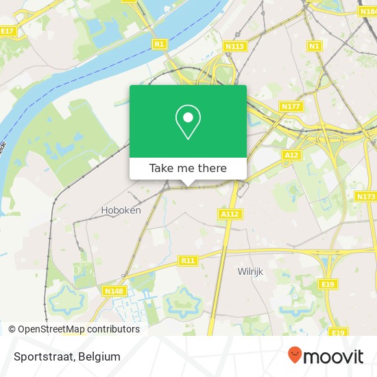 Sportstraat map