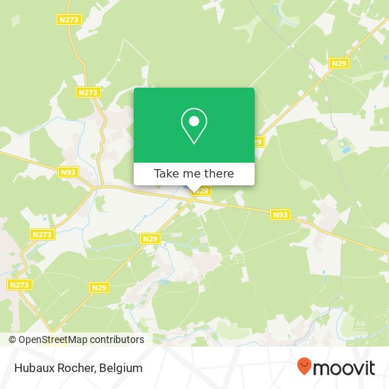Hubaux Rocher map