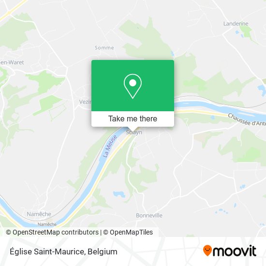 Église Saint-Maurice plan