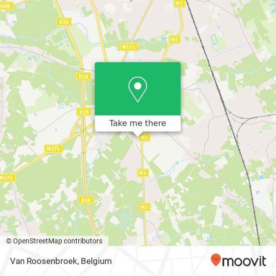 Van Roosenbroek map