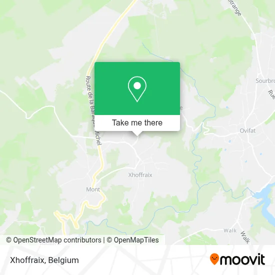 Xhoffraix map