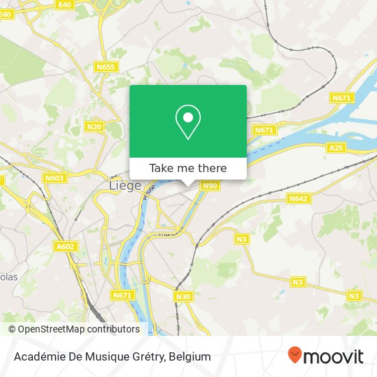 Académie De Musique Grétry map
