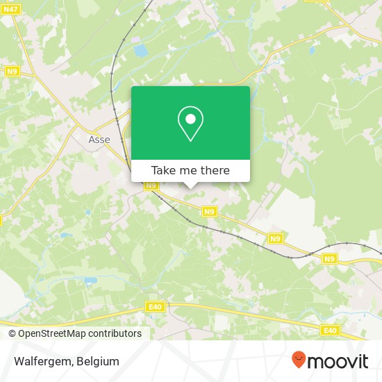 Walfergem map