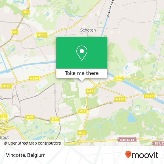 Vincotte map