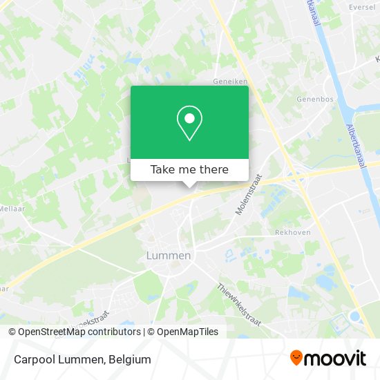 Carpool Lummen map
