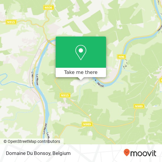 Domaine Du Bonsoy plan