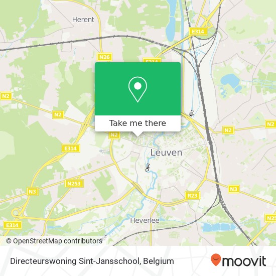 Directeurswoning Sint-Jansschool map
