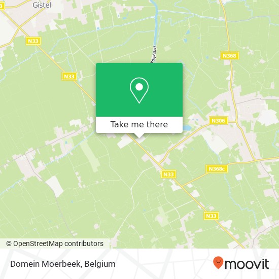 Domein Moerbeek plan