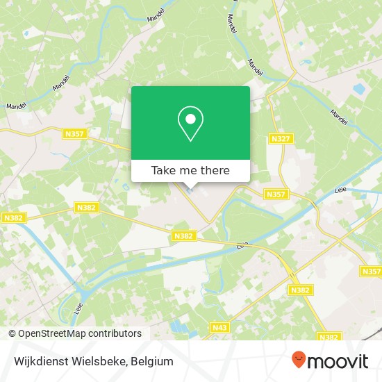 Wijkdienst Wielsbeke map
