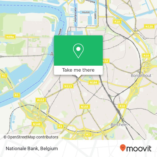 Nationale Bank map