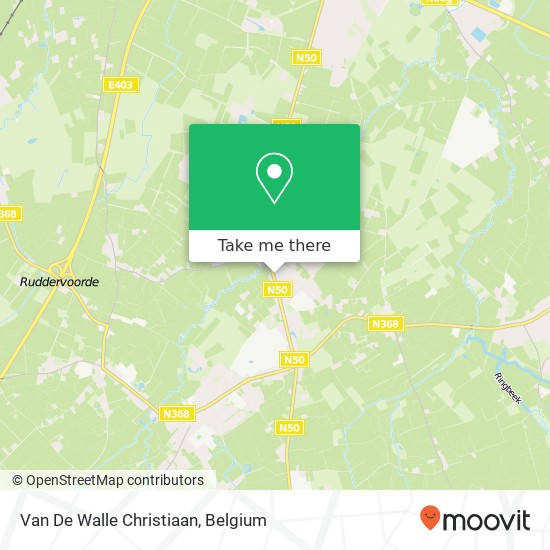 Van De Walle Christiaan map