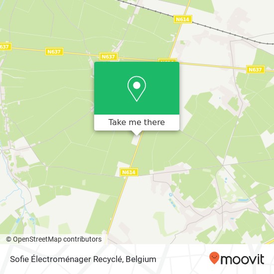 Sofie Électroménager Recyclé map