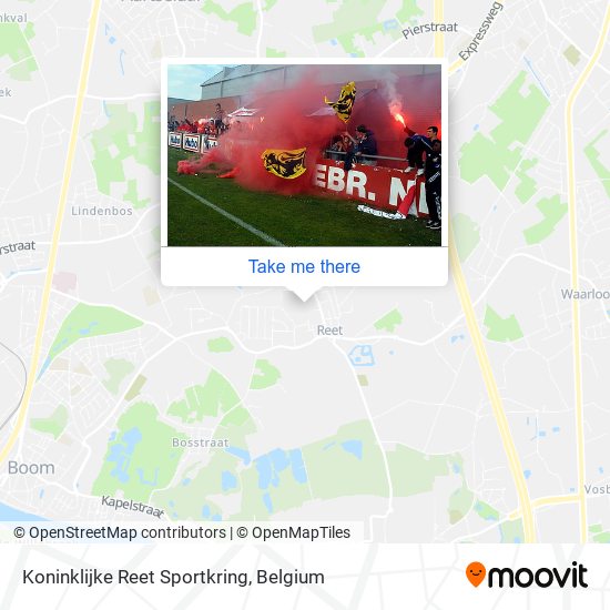 Koninklijke Reet Sportkring map
