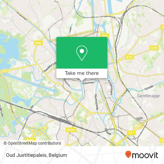 Oud Justitiepaleis map