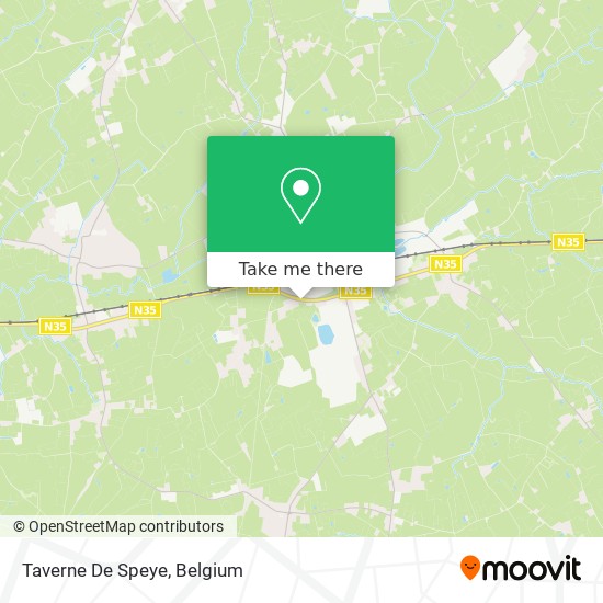 Taverne De Speye map