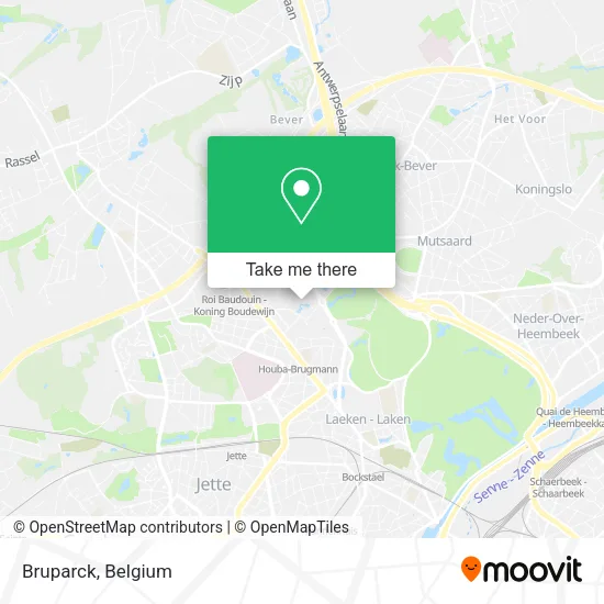 Bruparck map
