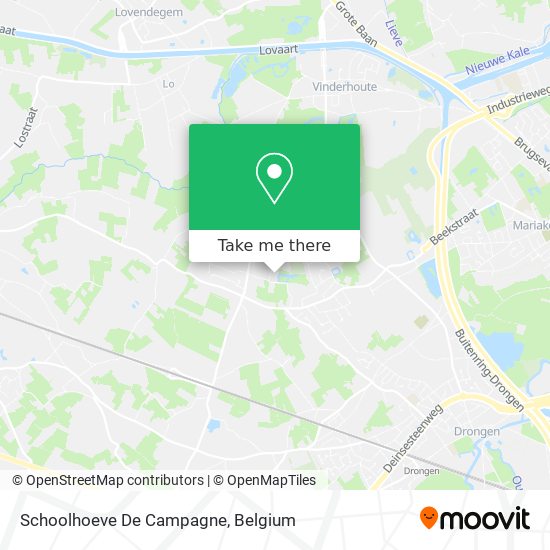 Schoolhoeve De Campagne map