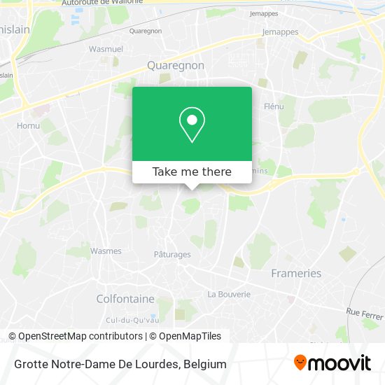 Grotte Notre-Dame De Lourdes map