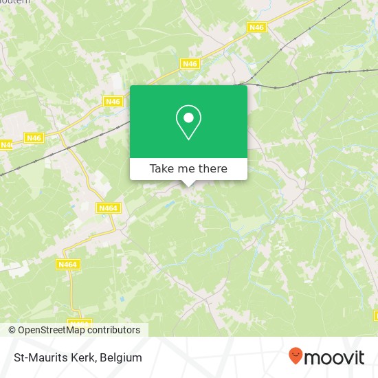 St-Maurits Kerk map