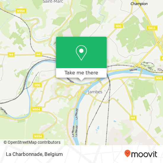 La Charbonnade map