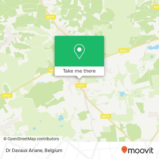 Dr Davaux Ariane map