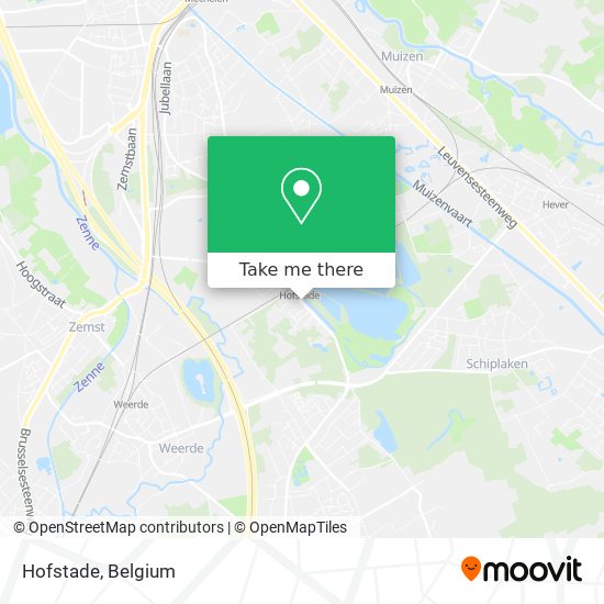 Hofstade map