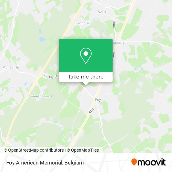Foy American Memorial plan