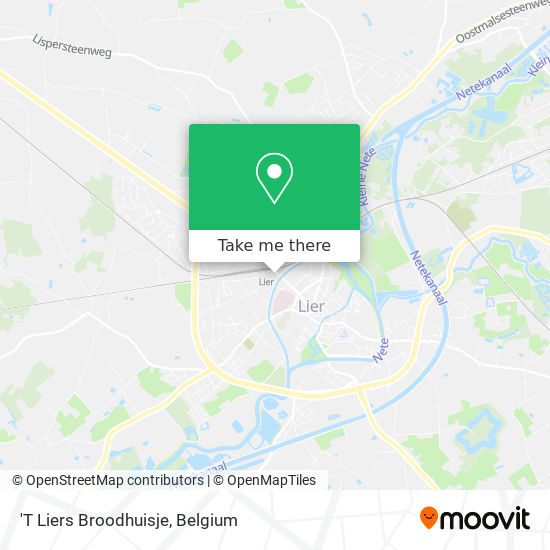 'T Liers Broodhuisje map