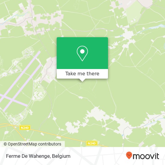 Ferme De Wahenge map