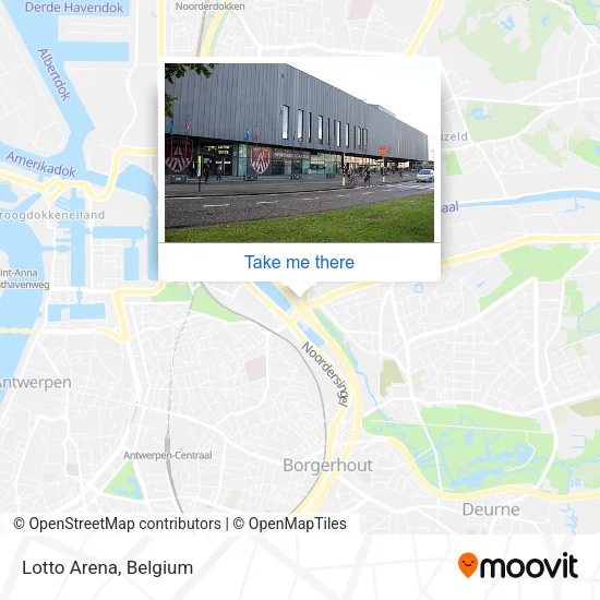 Lotto Arena map
