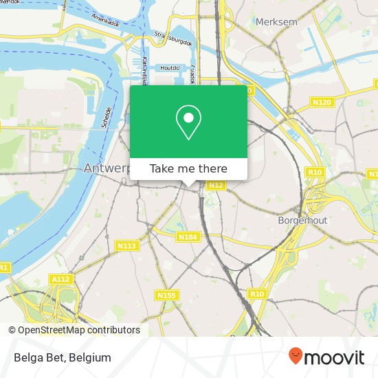 Belga Bet map