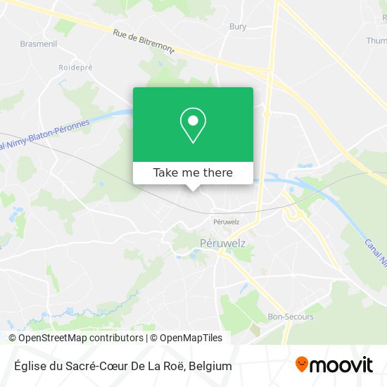 Église du Sacré-Cœur De La Roë map