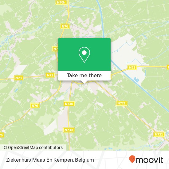 Ziekenhuis Maas En Kempen map