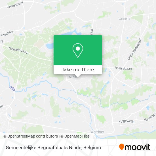 Gemeentelijke Begraafplaats Ninde map