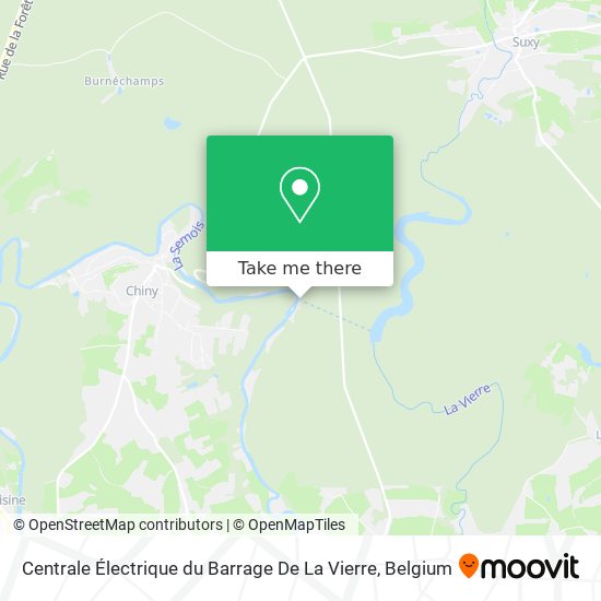 Centrale Électrique du Barrage De La Vierre map