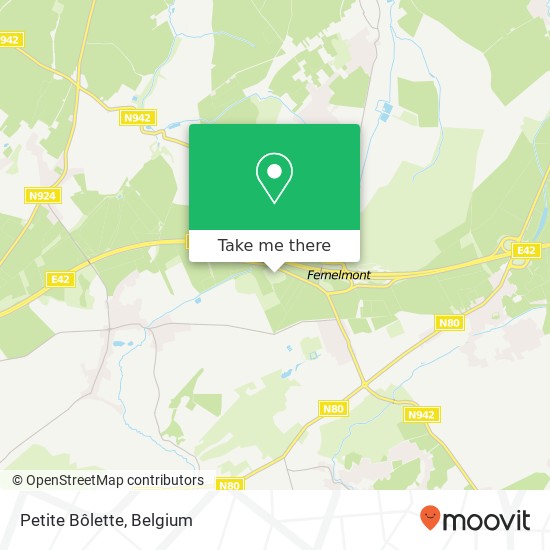 Petite Bôlette map
