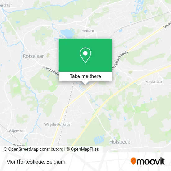 Montfortcollege map