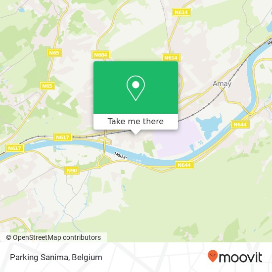 Parking Sanima map