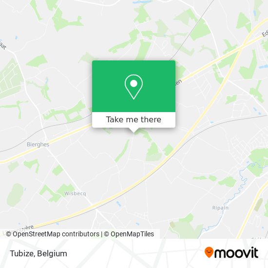 Tubize map