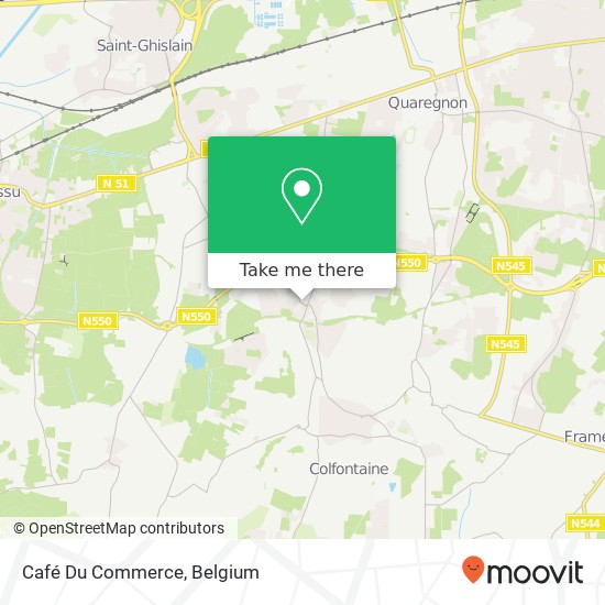 Café Du Commerce map
