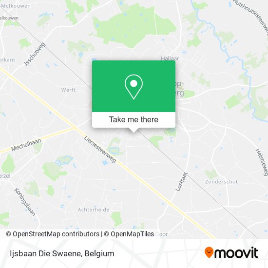 Ijsbaan Die Swaene map