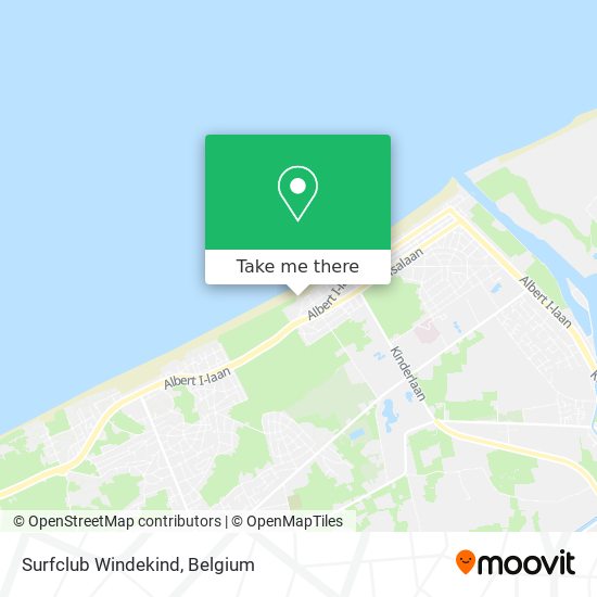 Surfclub Windekind map