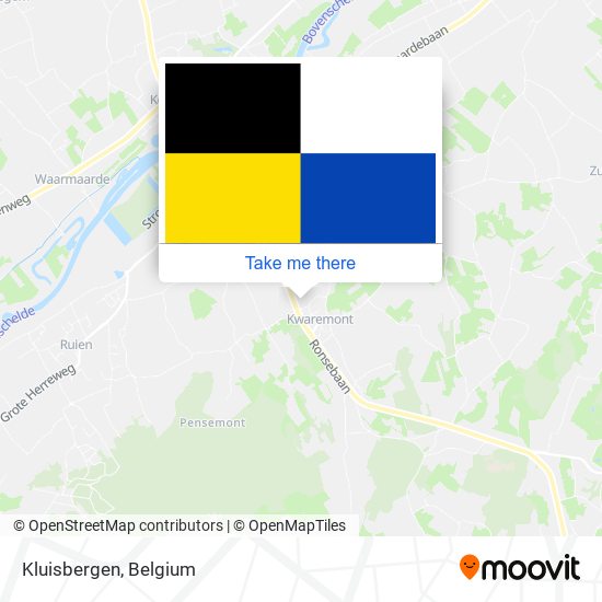 Kluisbergen map