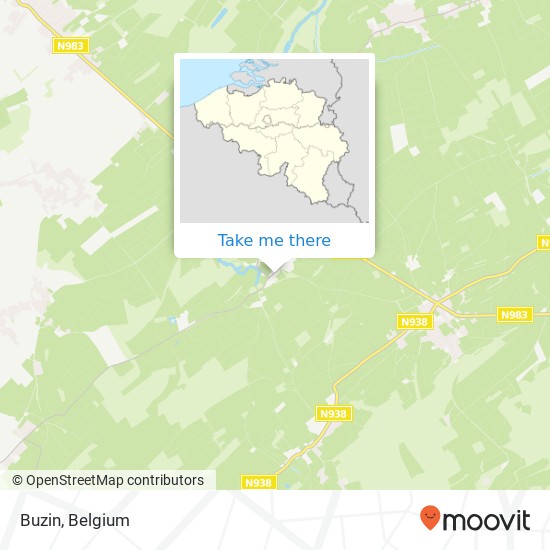 Buzin map