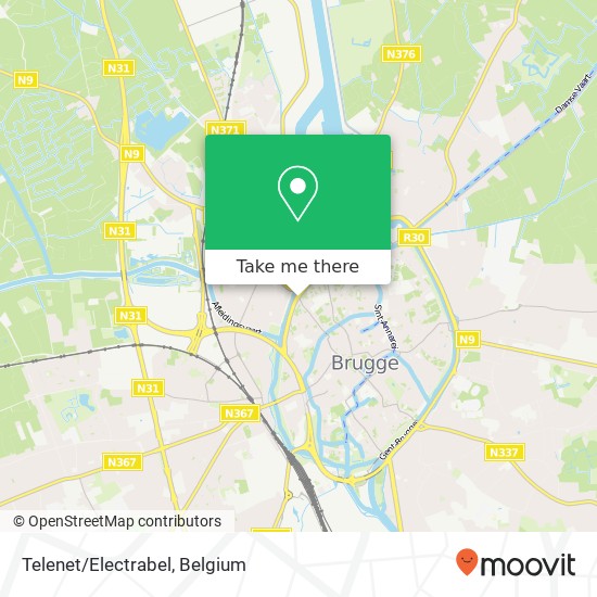 Telenet/Electrabel map