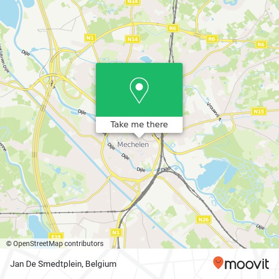 Jan De Smedtplein map