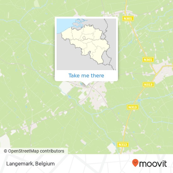 Langemark map